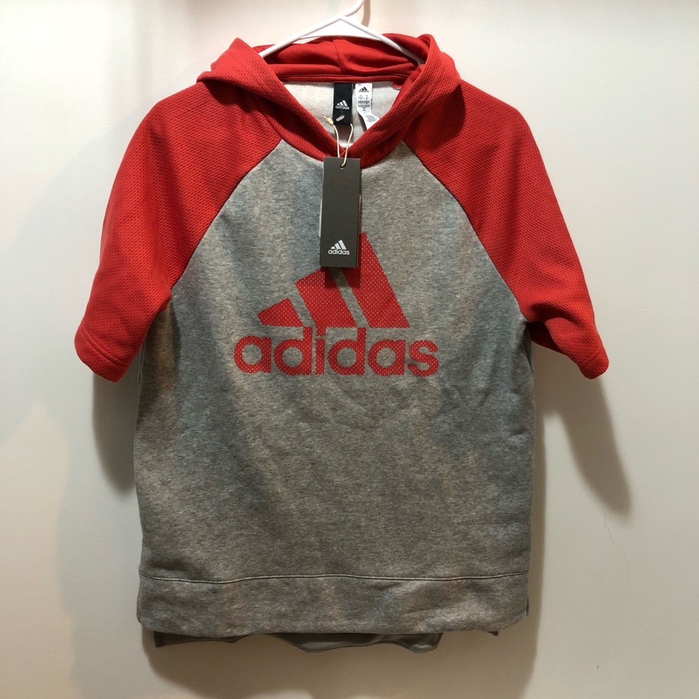 NEW Adidas Red Sweater
